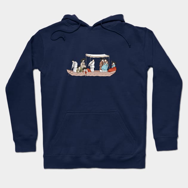 Enjoy boating Hoodie by MMDL